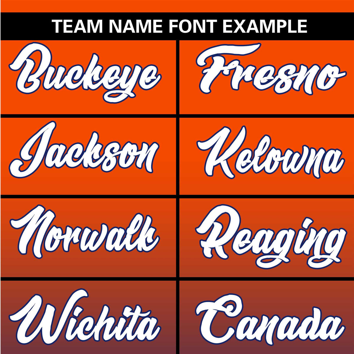 Custom Orange-Royal Blue-White Authentic Fade Fashion Baseball Jersey