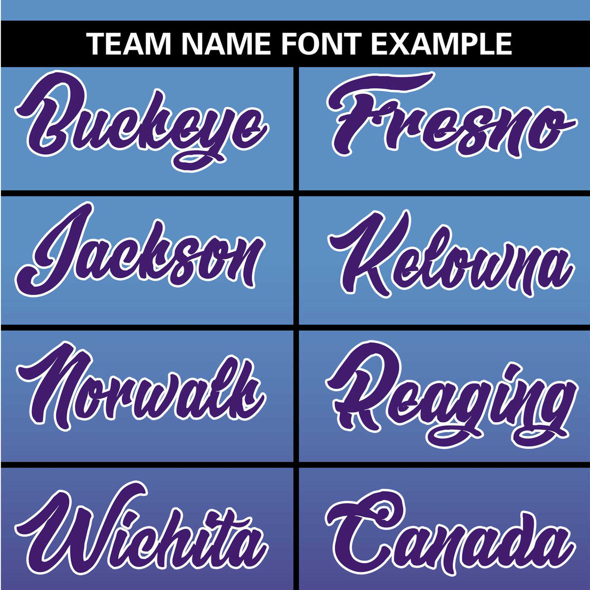 Custom Light Blue Purple-White Authentic Fade Fashion Baseball Jersey