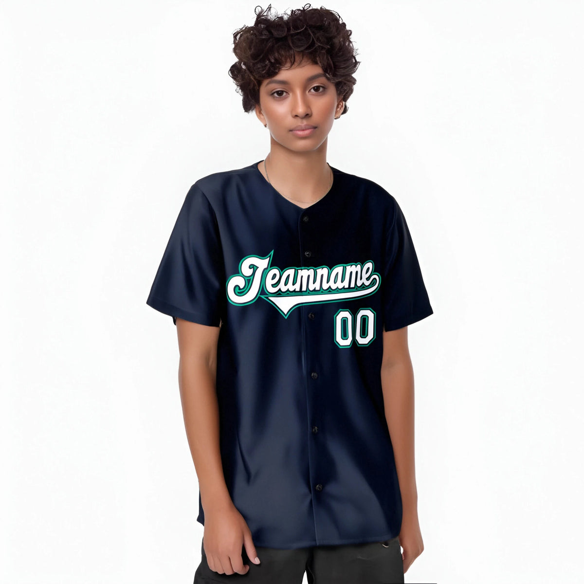 Custom Navy Gray Authentic Baseball Jersey