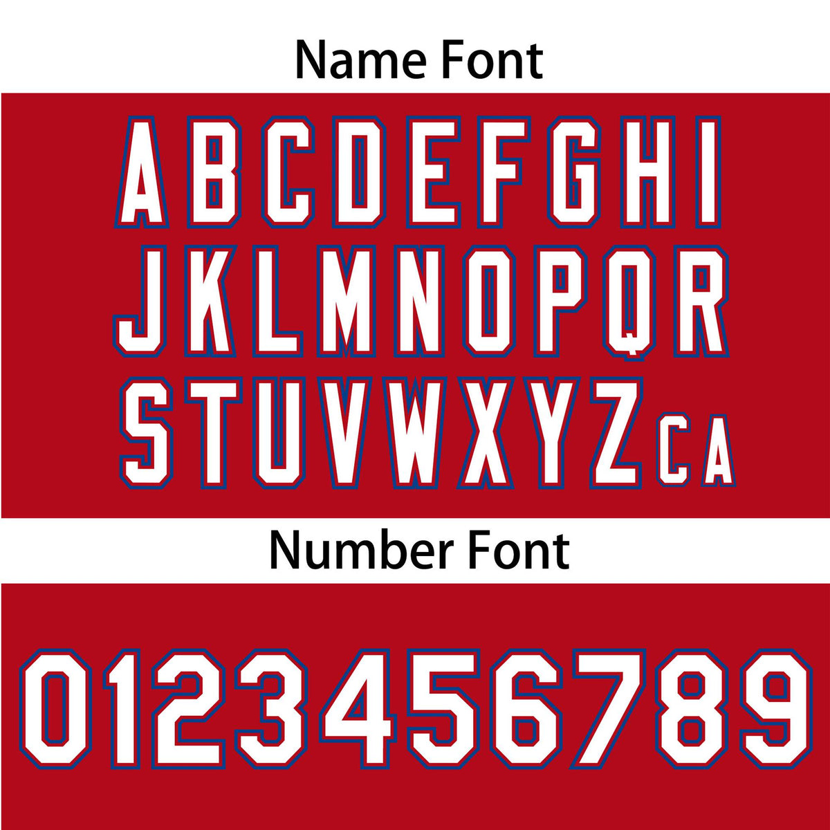 Custom Red White Blue Authentic Baseball Jersey