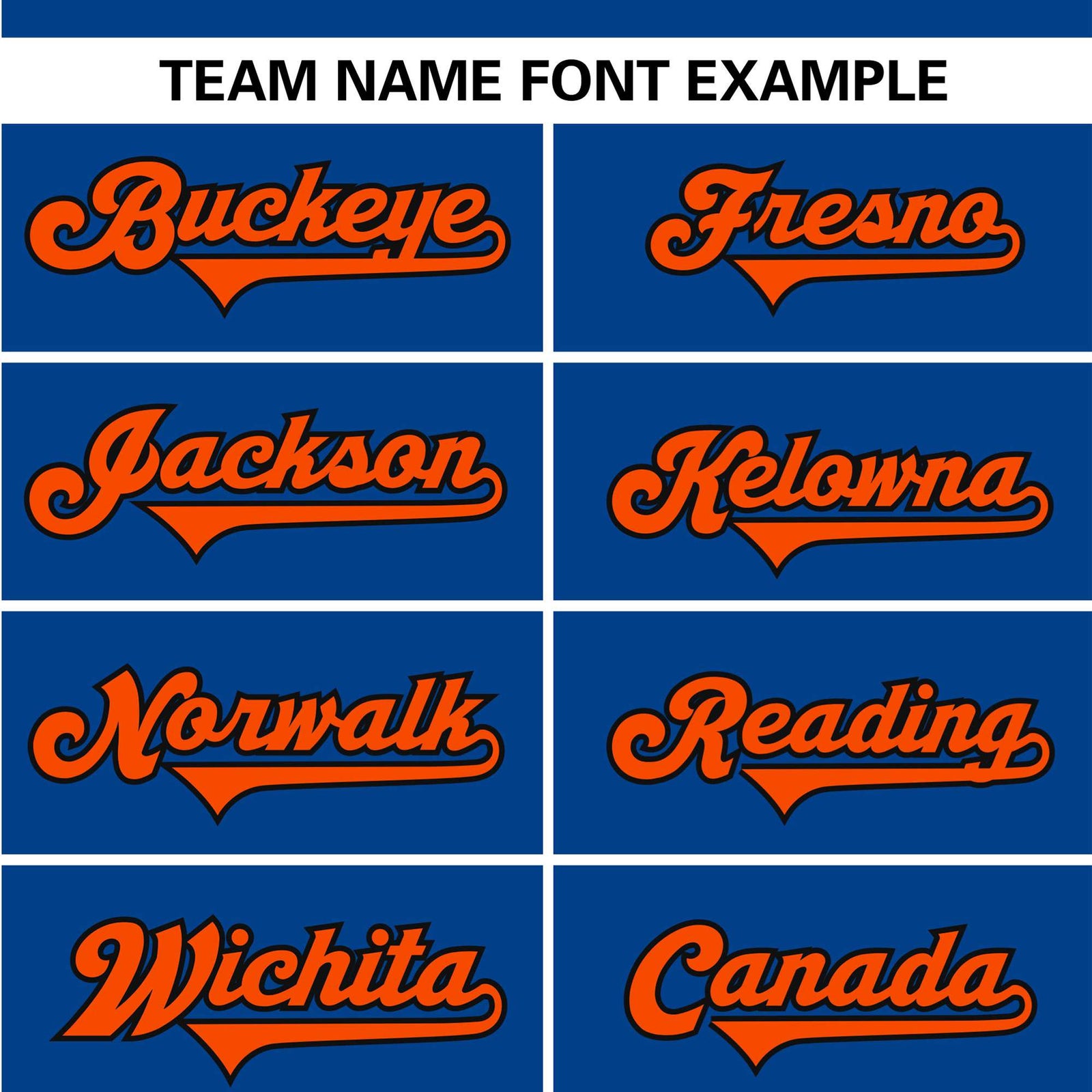 Custom Royal Blue Orange White Authentic Baseball Jersey