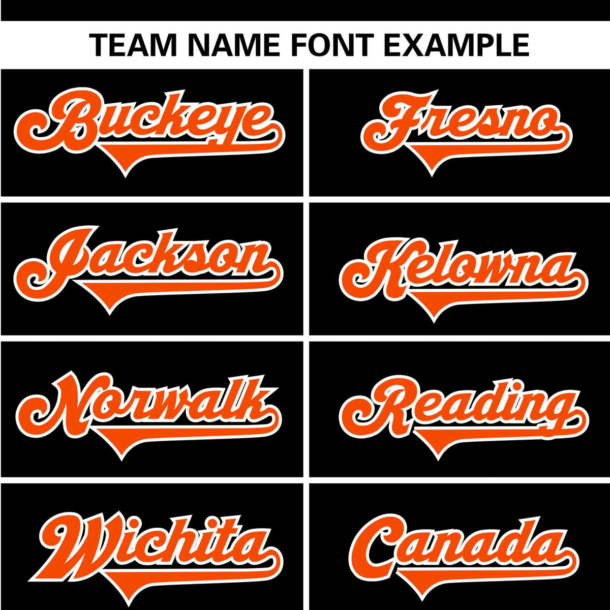 Custom Black Orange White Authentic Baseball Jersey