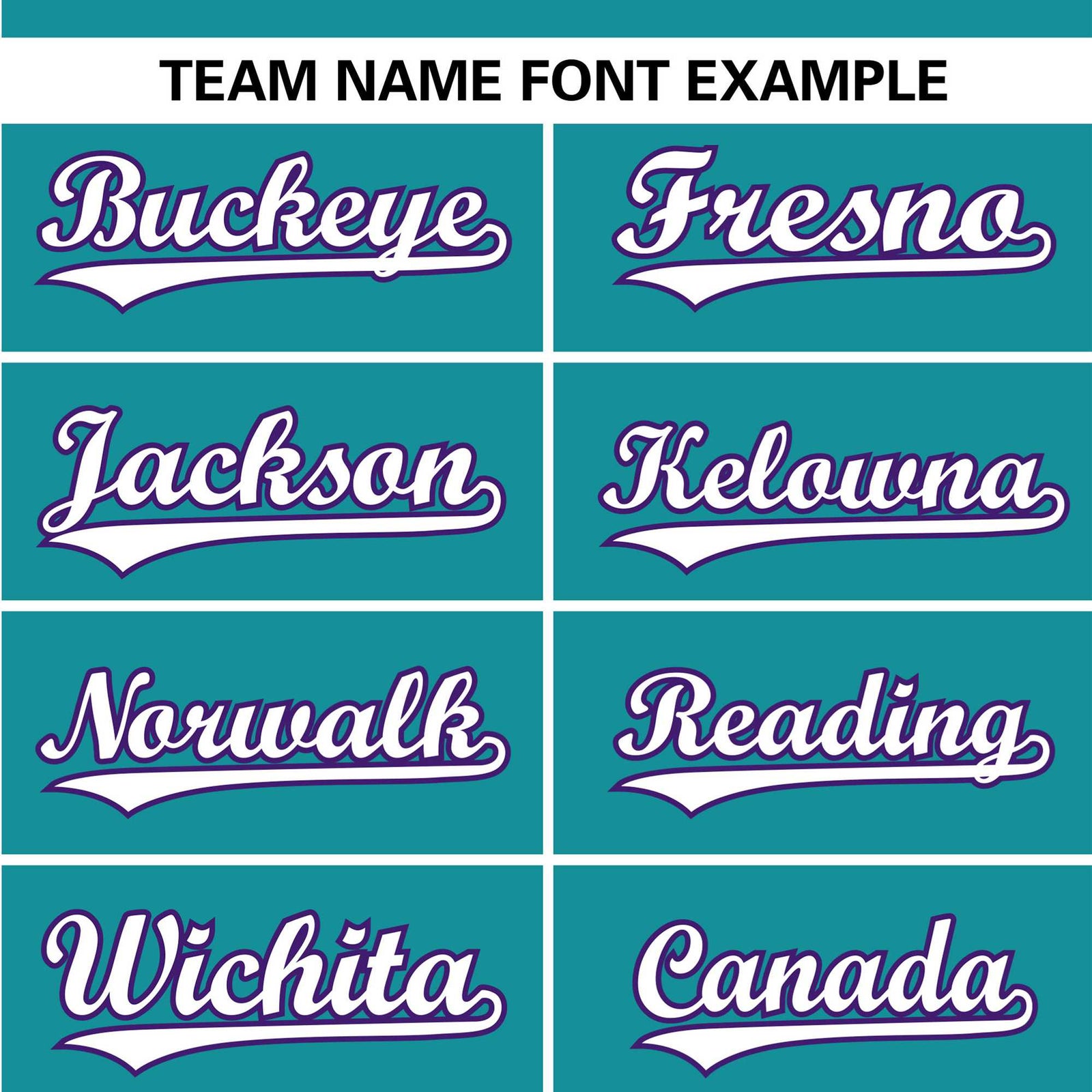 Custom Teal White Purple Authentic Baseball Jersey