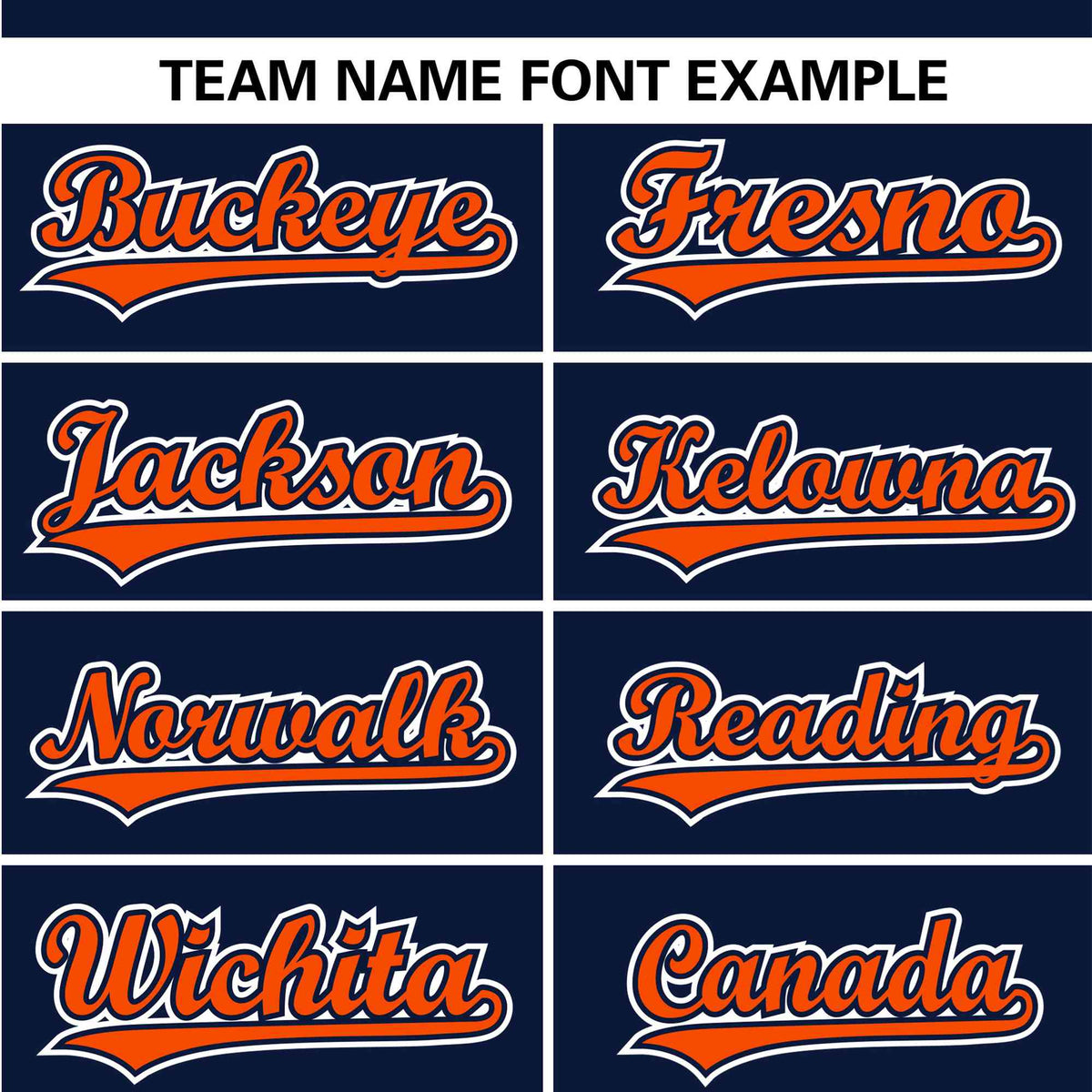 Custom Navy Orange White Authentic Baseball Jersey