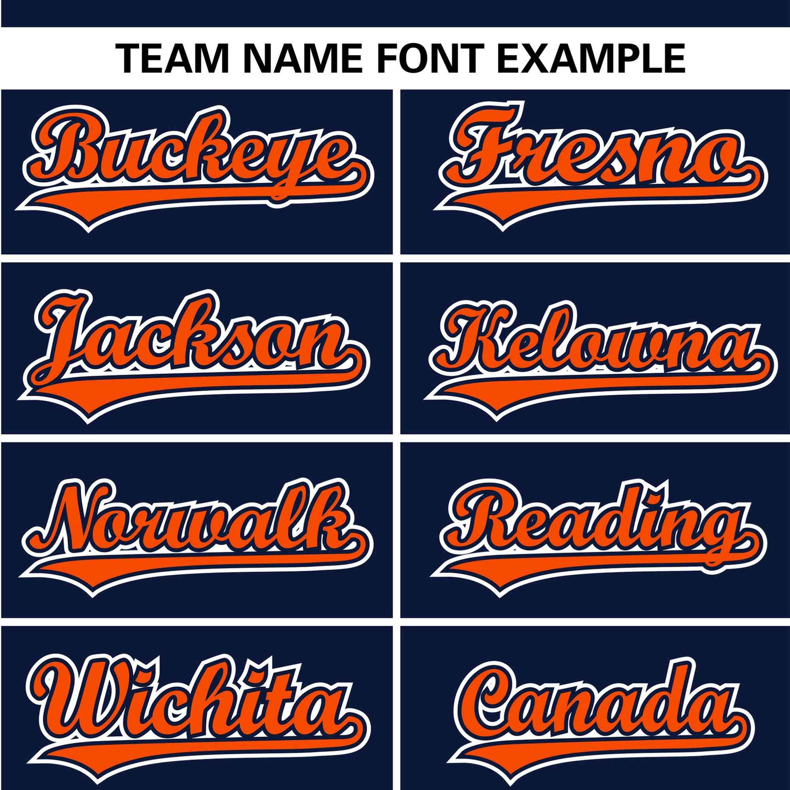 Custom Navy Orange White Authentic Baseball Jersey