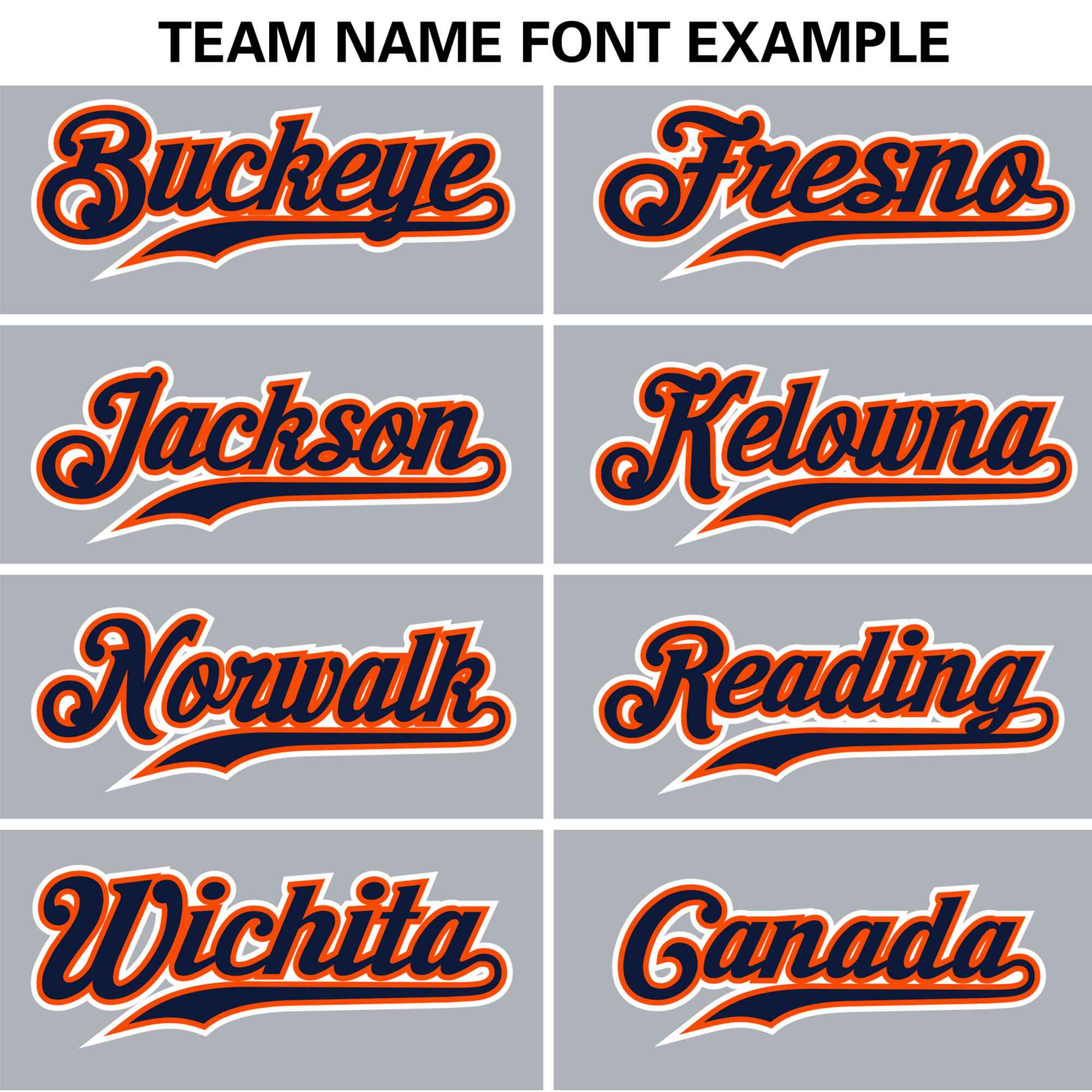 Custom Gray Navy Orange Authentic Baseball Jersey