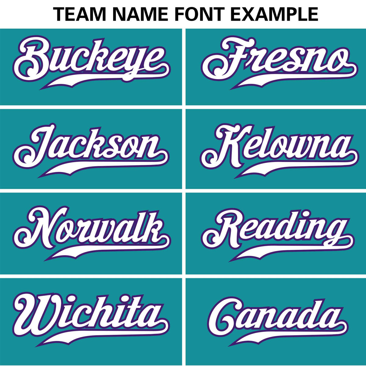 Custom Teal White Purple Authentic Baseball Jersey