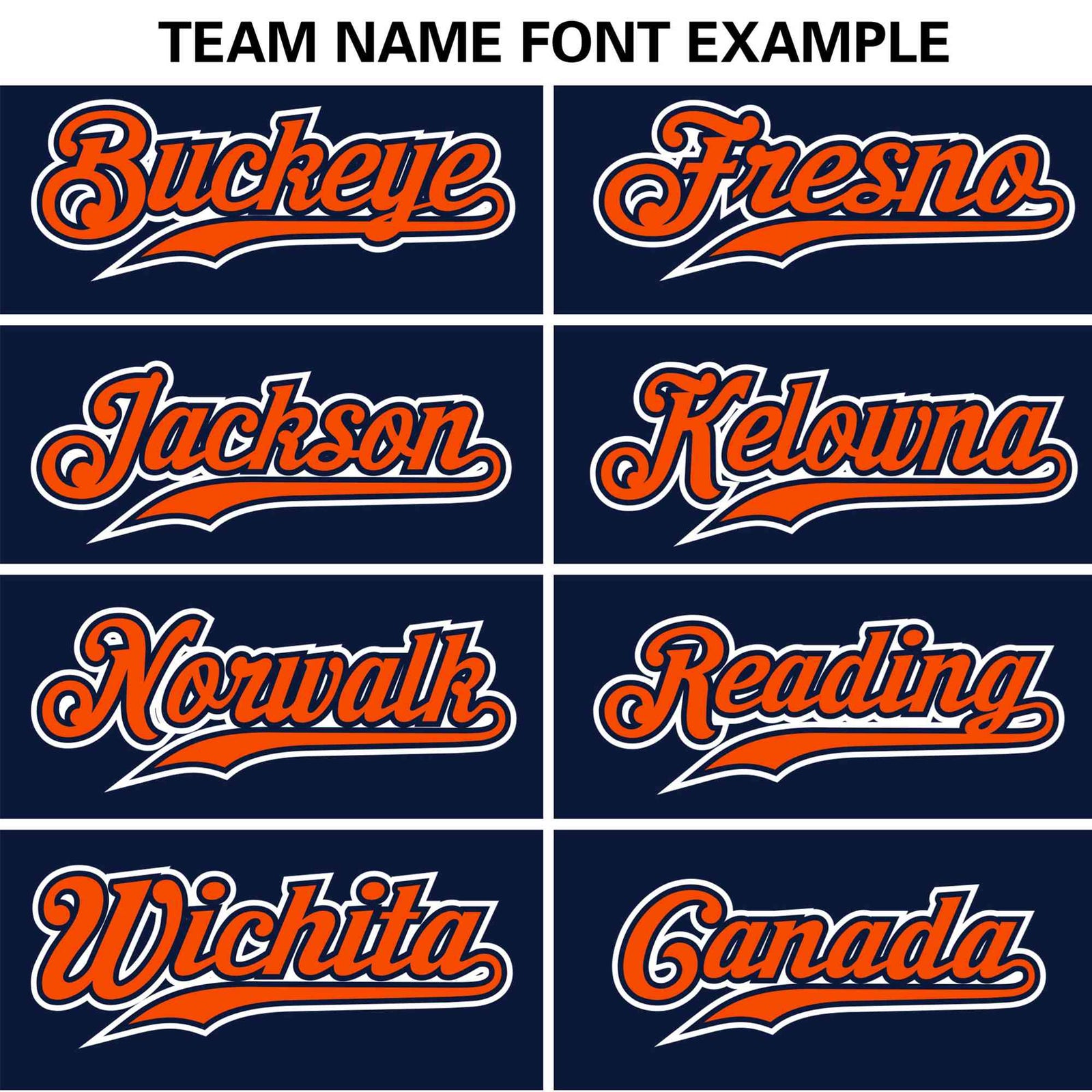 Custom Navy Orange White Authentic Baseball Jersey