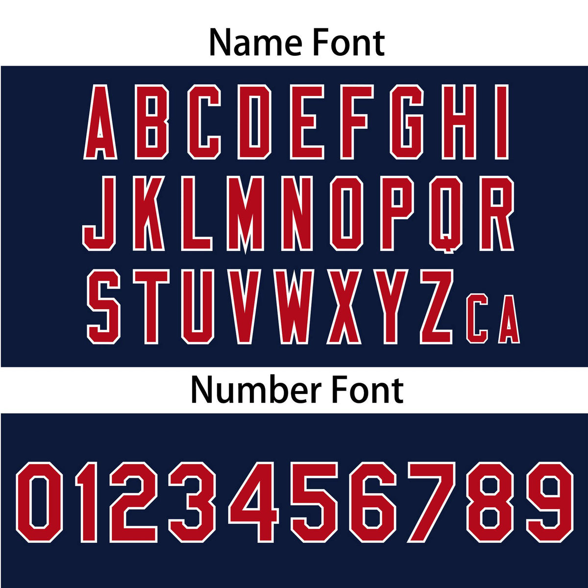 Custom Navy Red White Authentic Baseball Jersey