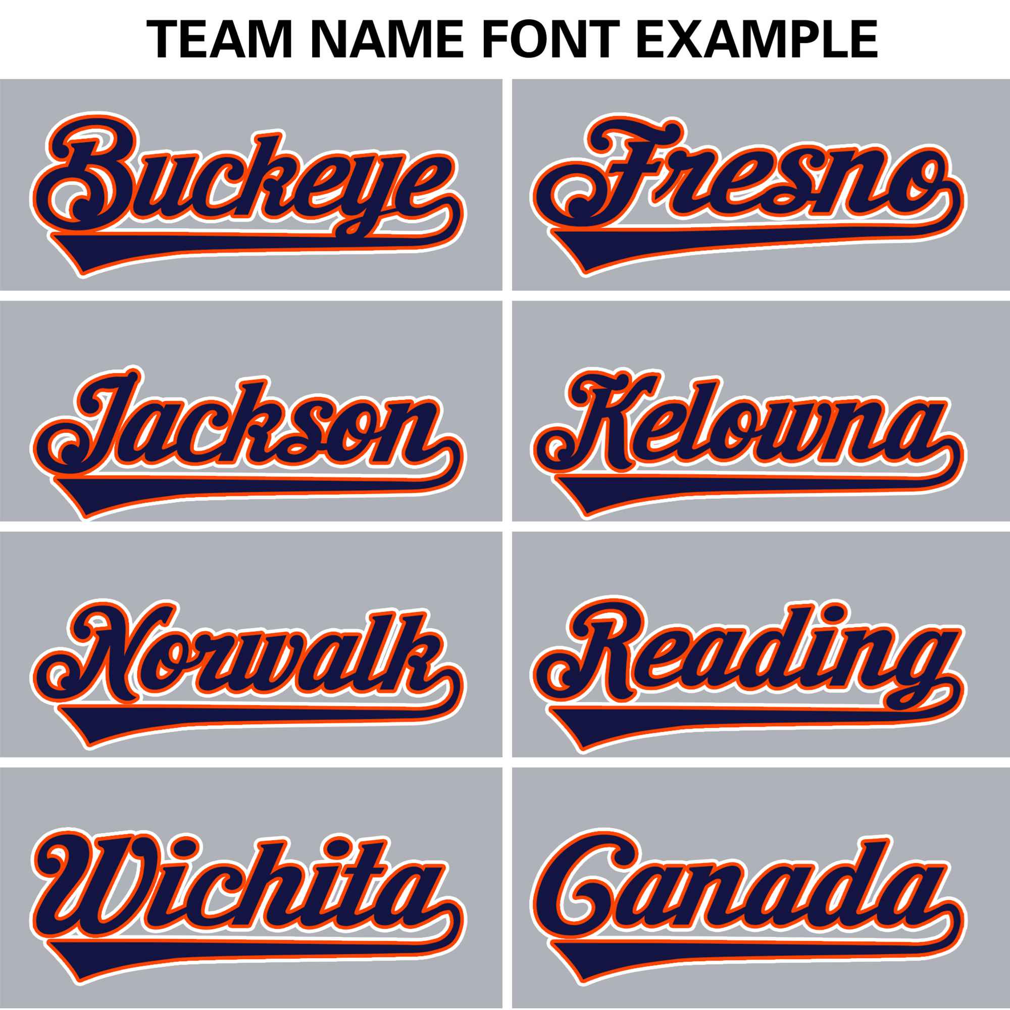 Custom Gray Navy Orange Authentic Baseball Jersey