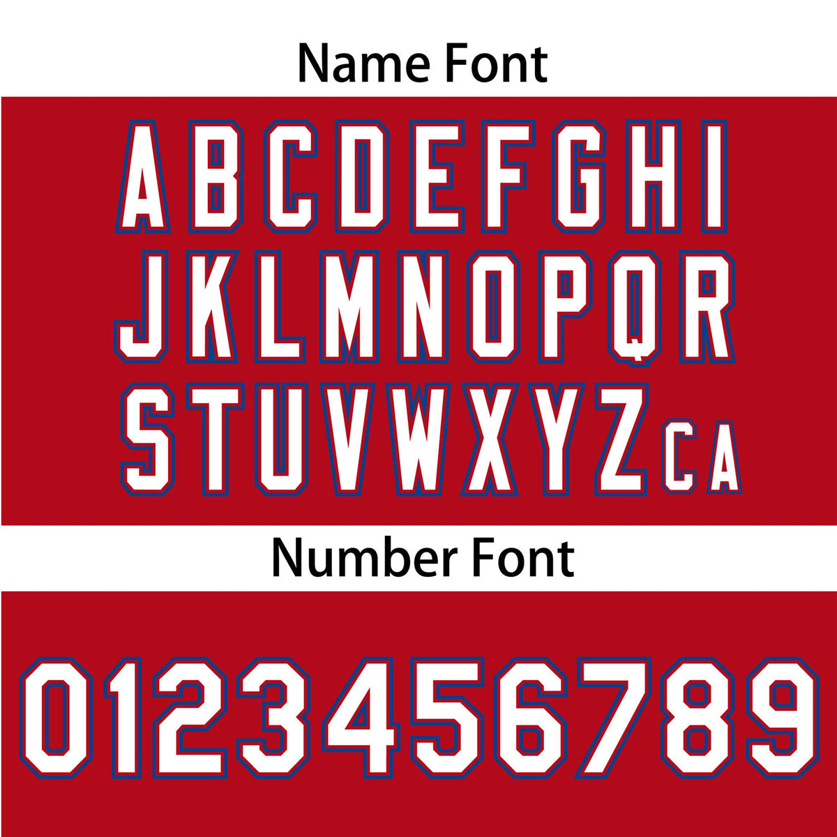 Custom Red White Blue Authentic Baseball Jersey