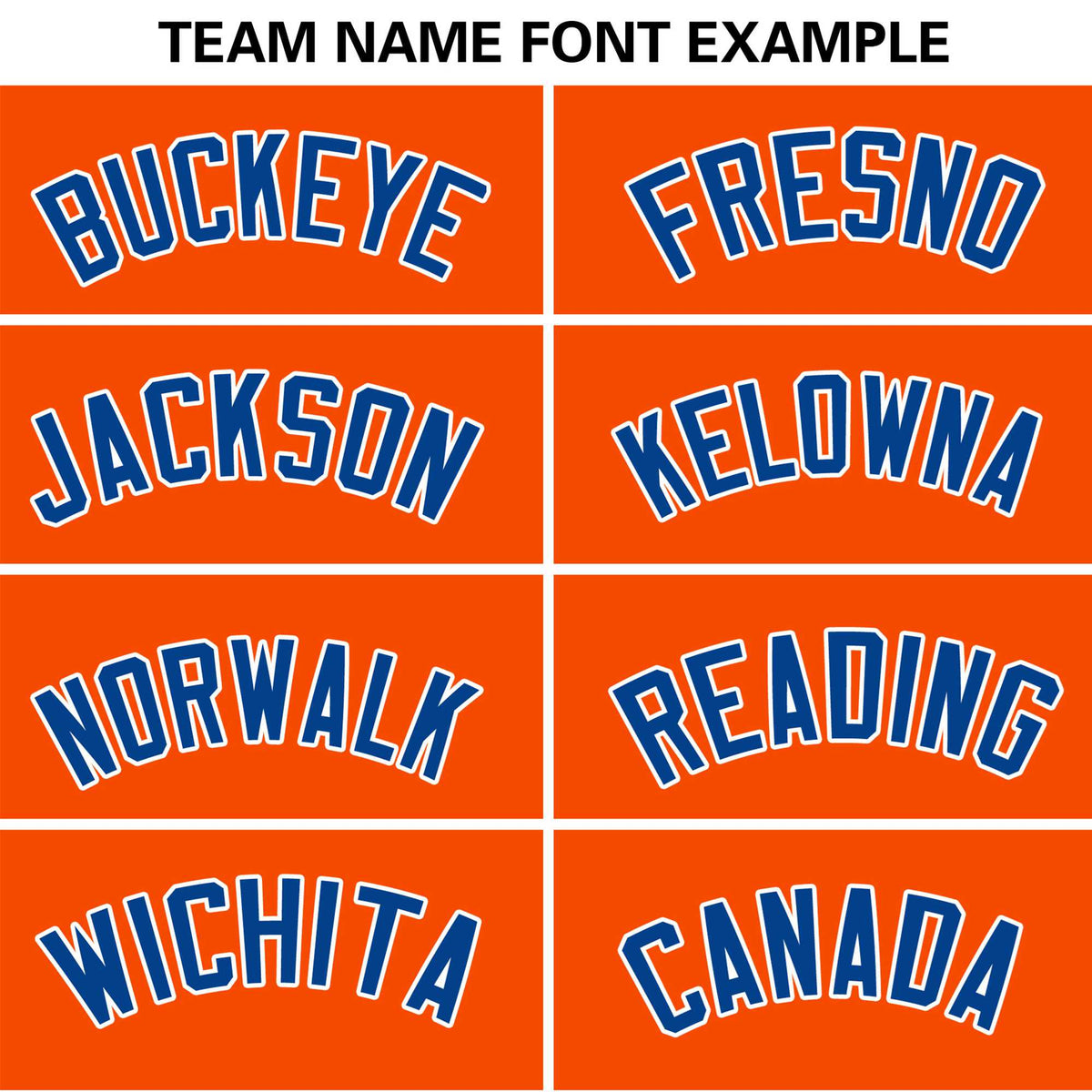 Custom Orange Royal Blue White Authentic Baseball Jersey