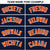 Custom Navy Orange White Authentic Baseball Jersey