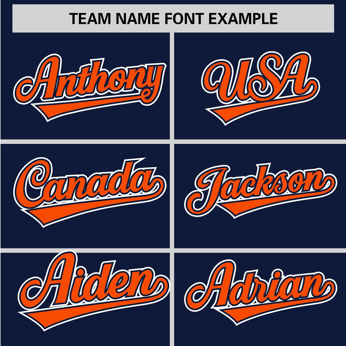 Custom Navy Orange White Authentic Baseball Jersey
