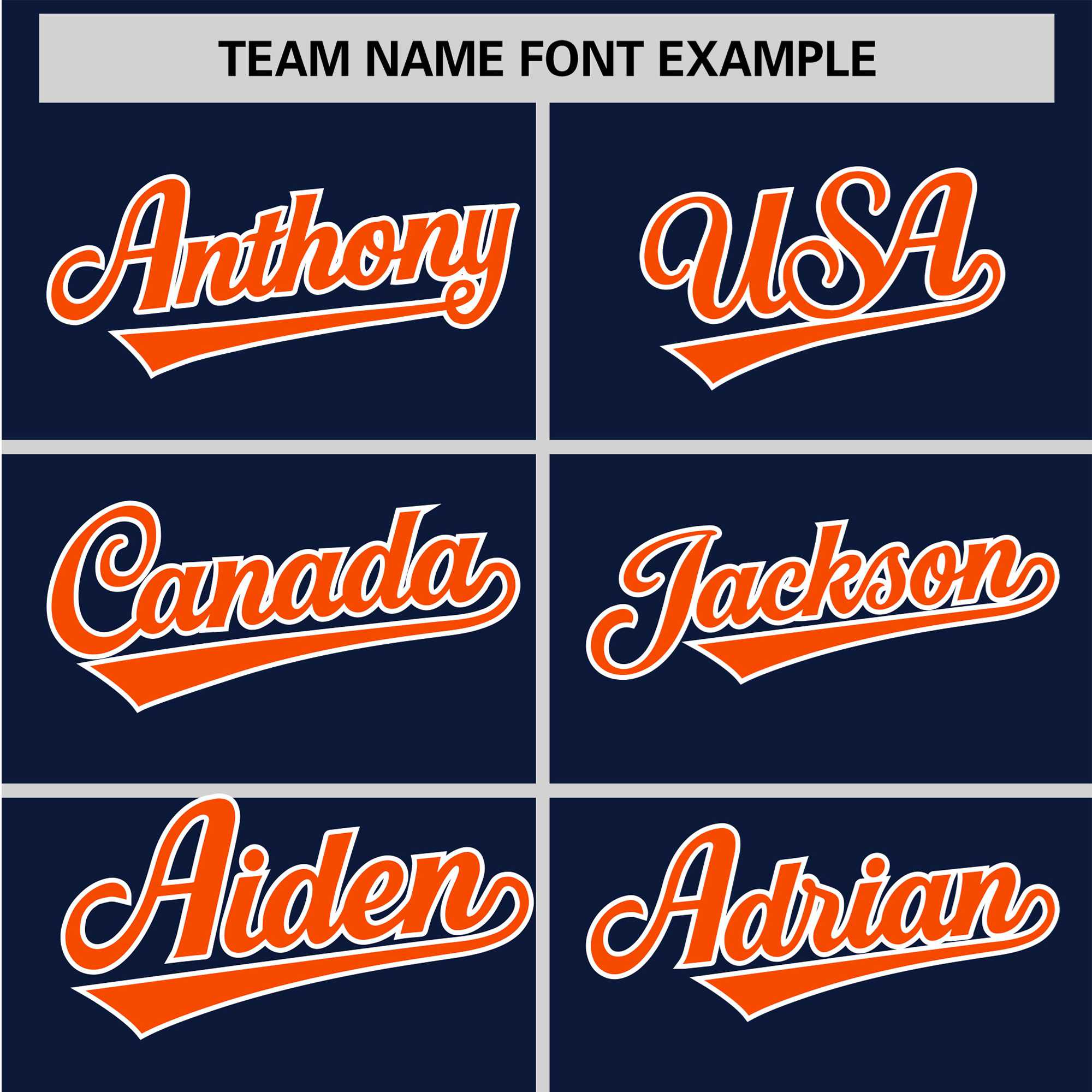 Custom Navy Orange White Authentic Baseball Jersey