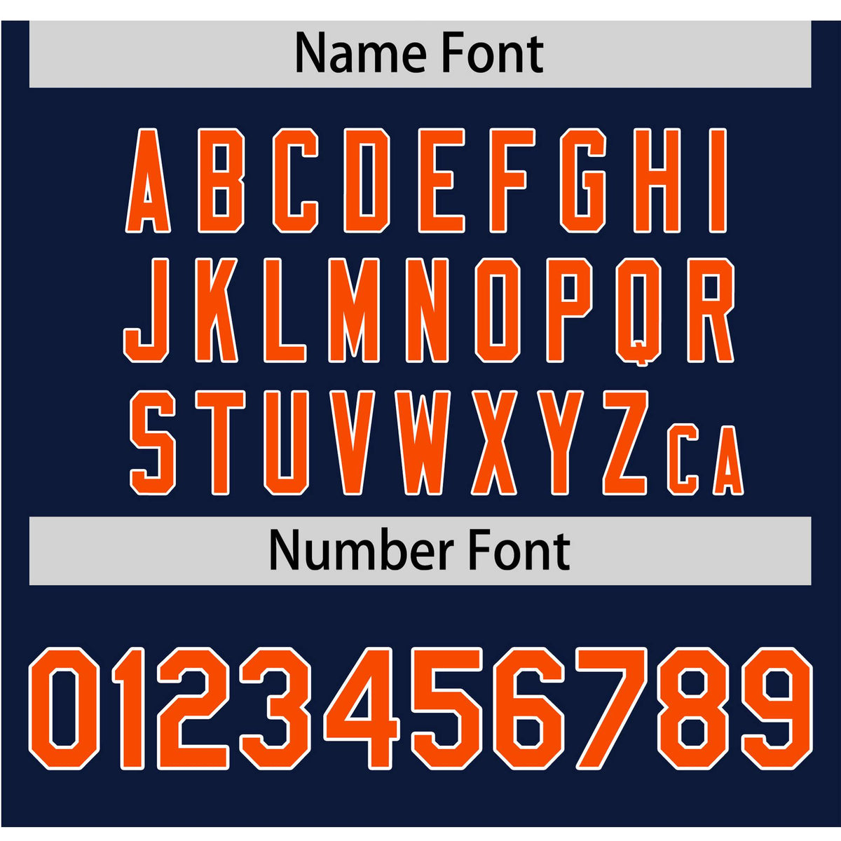 Custom Navy Orange White Authentic Baseball Jersey