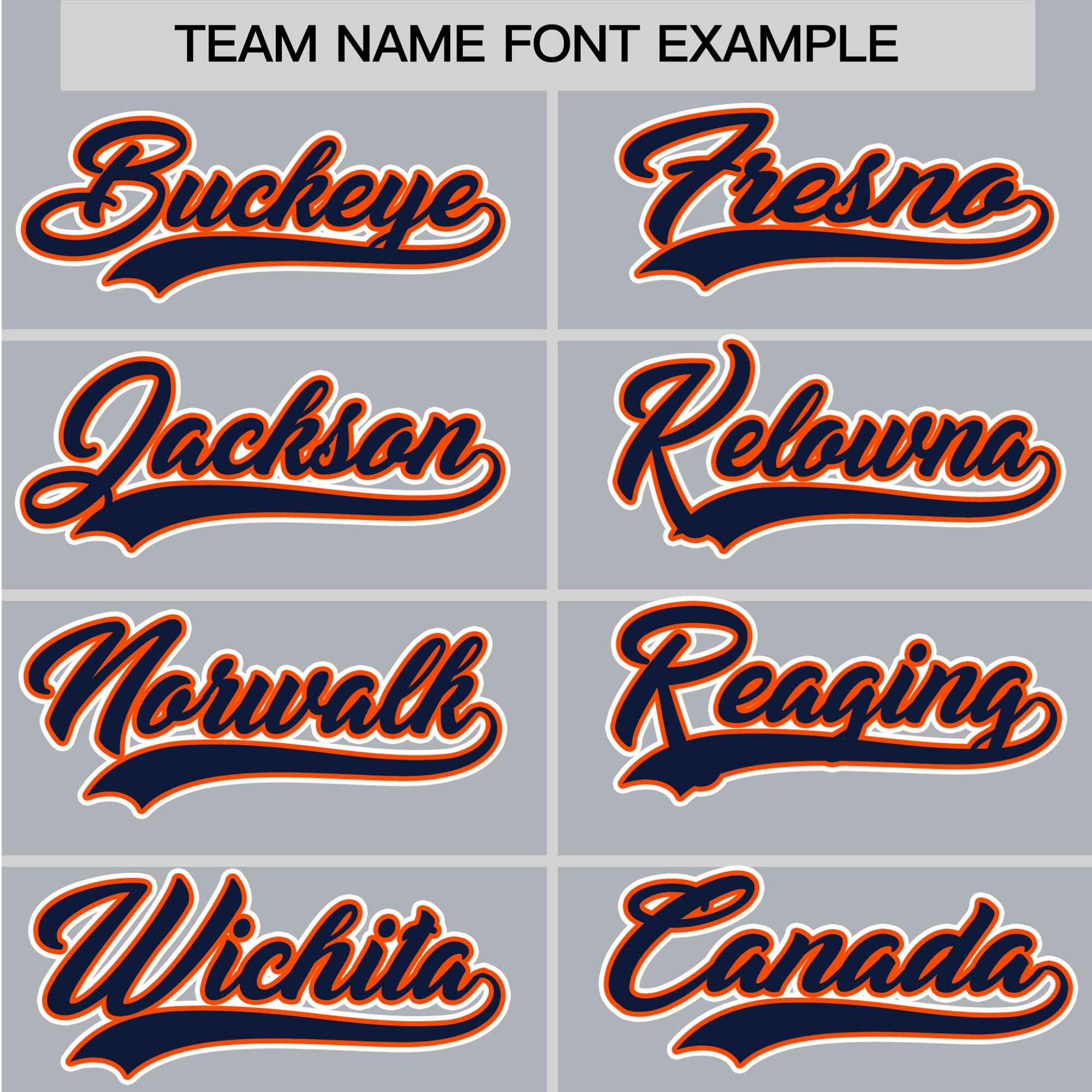 Custom Gray Navy Orange Authentic Baseball Jersey