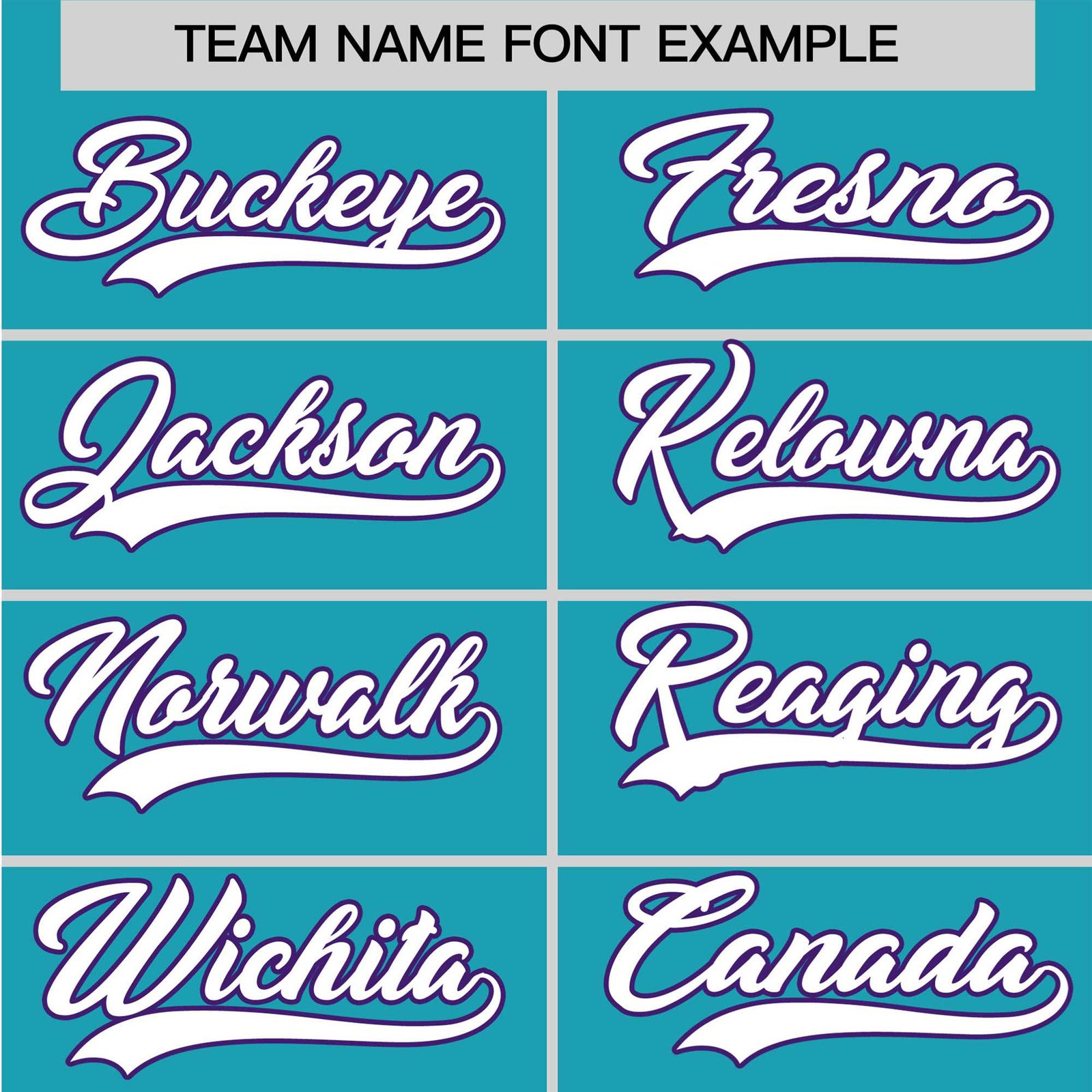 Custom Teal White Purple Authentic Baseball Jersey