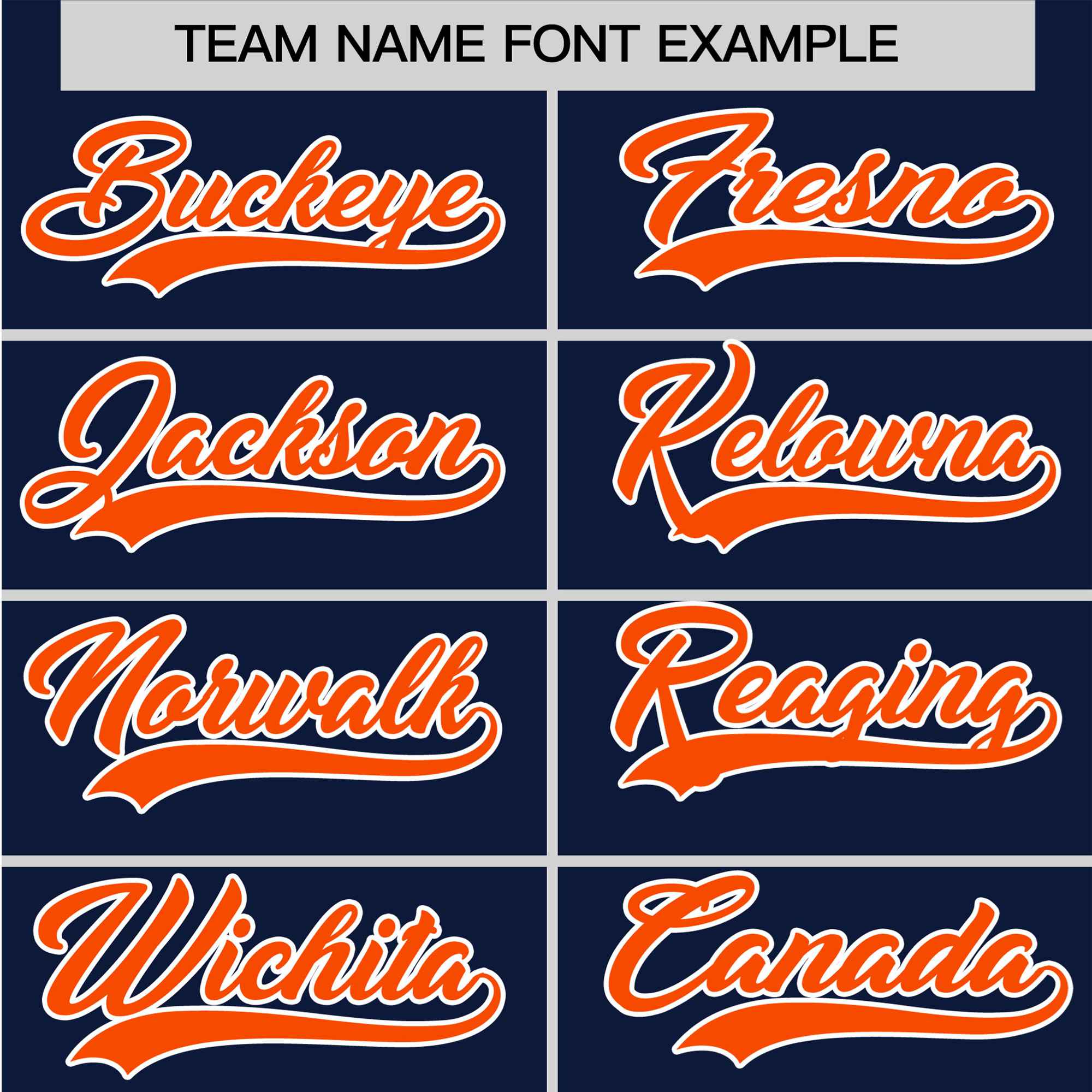 Custom Navy Orange White Authentic Baseball Jersey