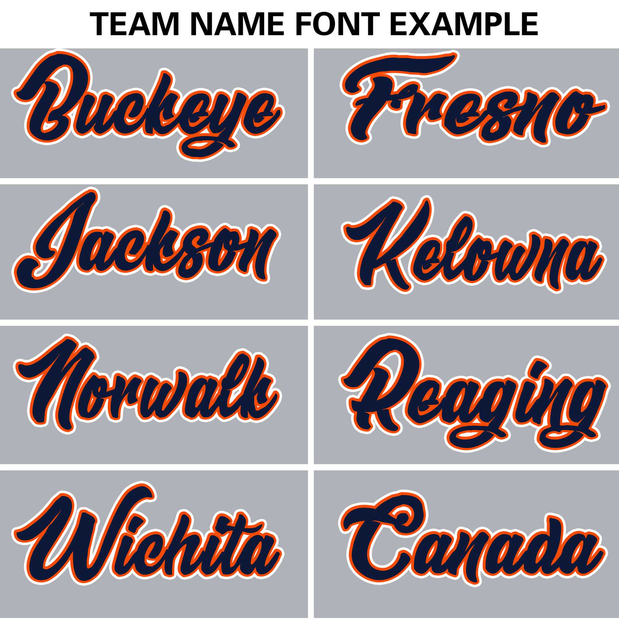 Custom Gray Navy Orange Authentic Baseball Jersey