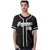 Custom Black Gray-White Classic Style Authentic Baseball Jersey