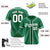 Custom Kelly Green White Classic Style Authentic Baseball Jersey