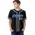 Custom Black Royal Blue-White Classic Style Authentic Baseball Jersey