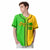 Custom Green Yellow Gradient Style Authentic Baseball Jersey