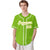 Custom Neon Green White Classic Style Authentic Baseball Jersey