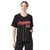 Custom Black Red Classic Style Authentic Baseball Jersey