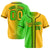 Custom Green Yellow Gradient Style Authentic Baseball Jersey