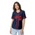 Custom Navy Red Classic Style Authentic Baseball Jersey