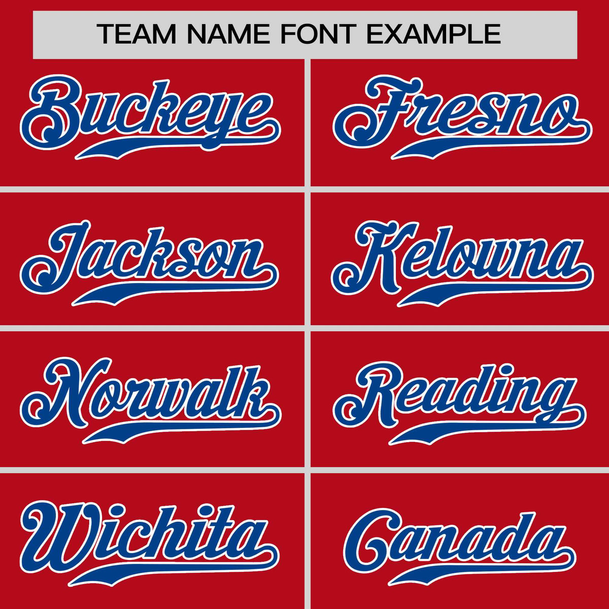 Custom Red Royal Blue-White Classic Style Authentic Baseball Jersey