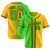 Custom Green Yellow Gradient Style Authentic Baseball Jersey