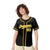 Custom Black Gold Classic Style Authentic Baseball Jersey