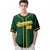 Custom Green Glod Classic Style Authentic Baseball Jersey