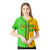 Custom Green Yellow Gradient Style Authentic Baseball Jersey