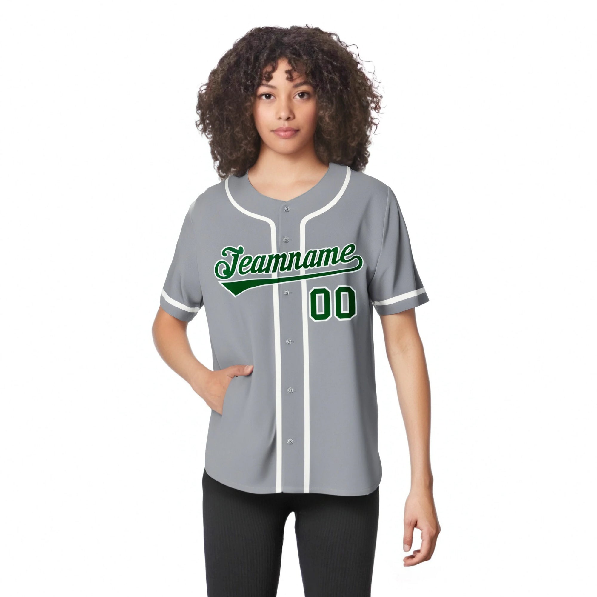 Custom Gray White Classic Style Authentic Baseball Jersey