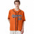 Custom Orange Navy Classic Style Authentic Baseball Jersey