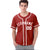 Custom Red White Classic Style Authentic Baseball Jersey