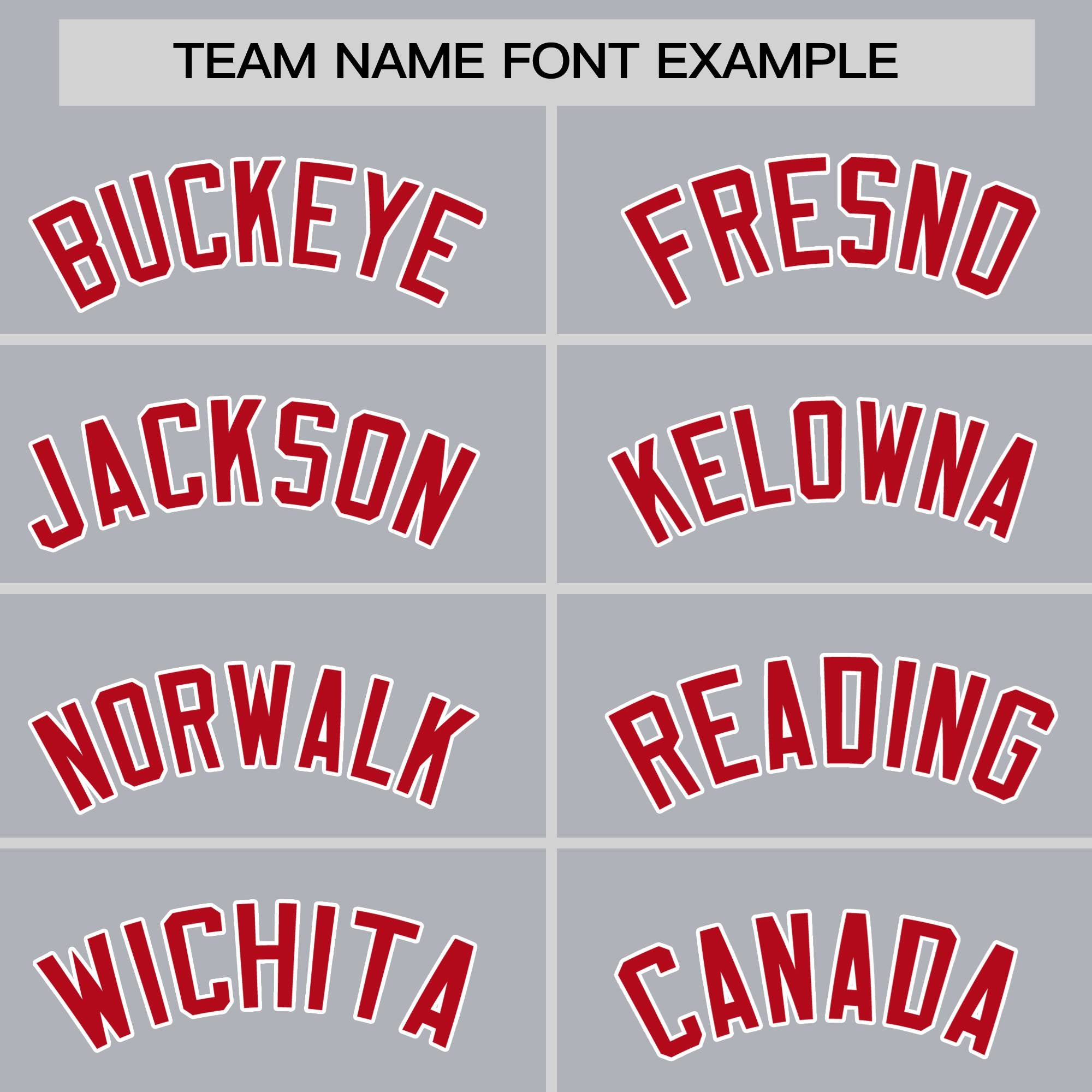 Custom Gray Red-White Classic Style Authentic Baseball Jersey