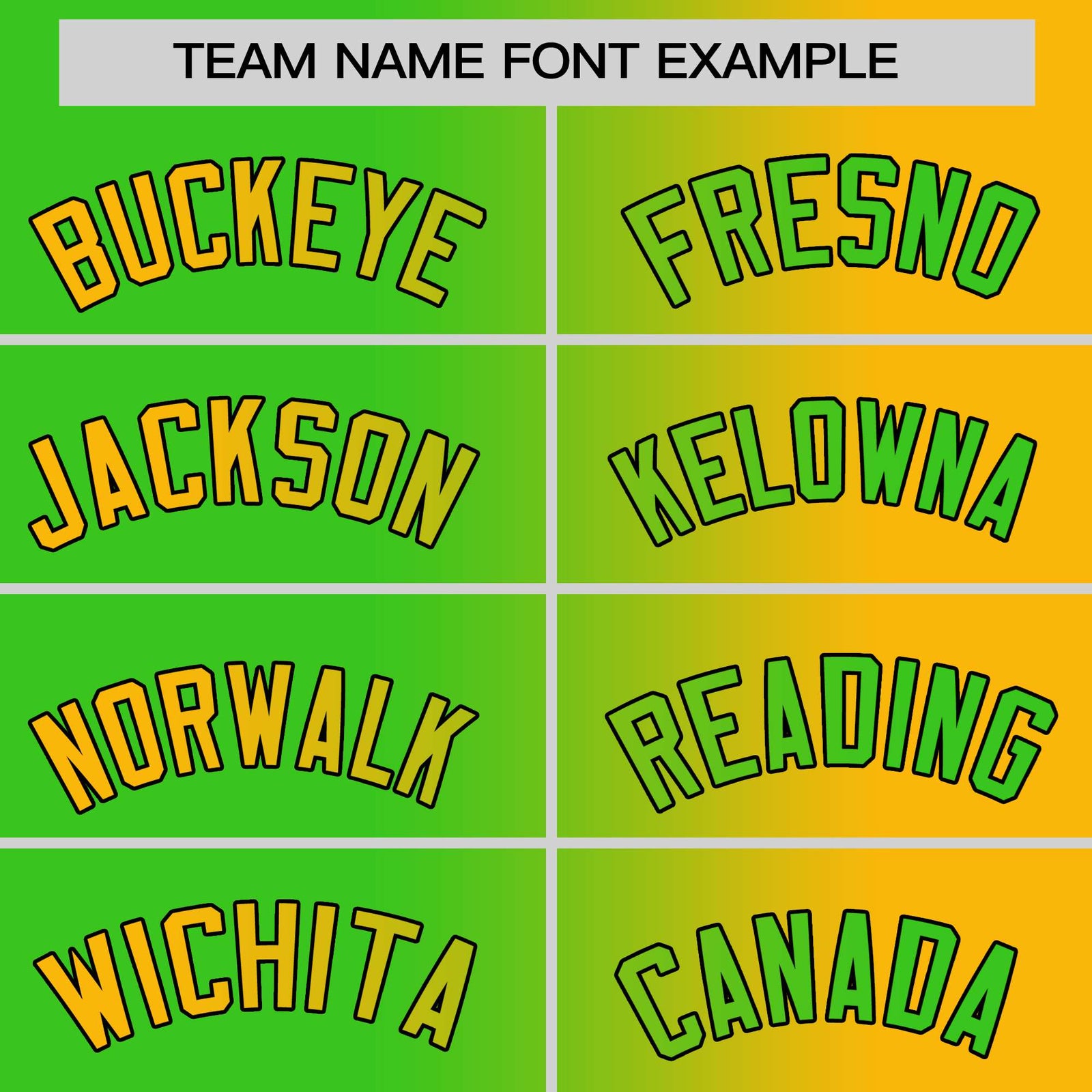 Custom Green Yellow Gradient Style Authentic Baseball Jersey