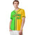 Custom Green Yellow Gradient Style Authentic Baseball Jersey