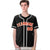 Custom Black Orange-White Classic Style Authentic Baseball Jersey