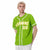 Custom Neon Green White Classic Style Authentic Baseball Jersey