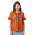 Custom Orange Navy Classic Style Authentic Baseball Jersey