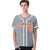 Custom Gray Orange-White Classic Style Authentic Baseball Jersey