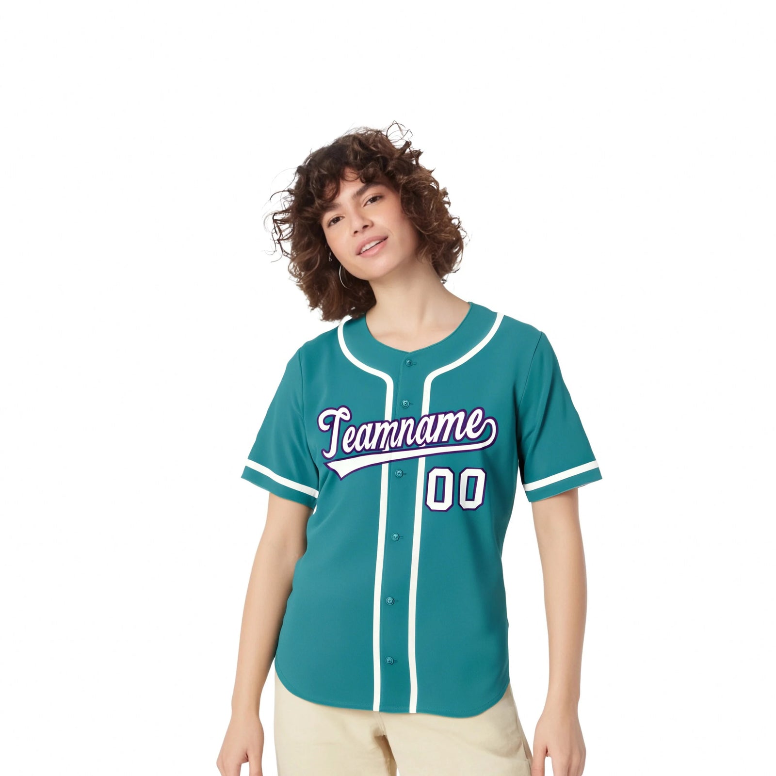 Custom Aqua White Classic Style Authentic Baseball Jersey