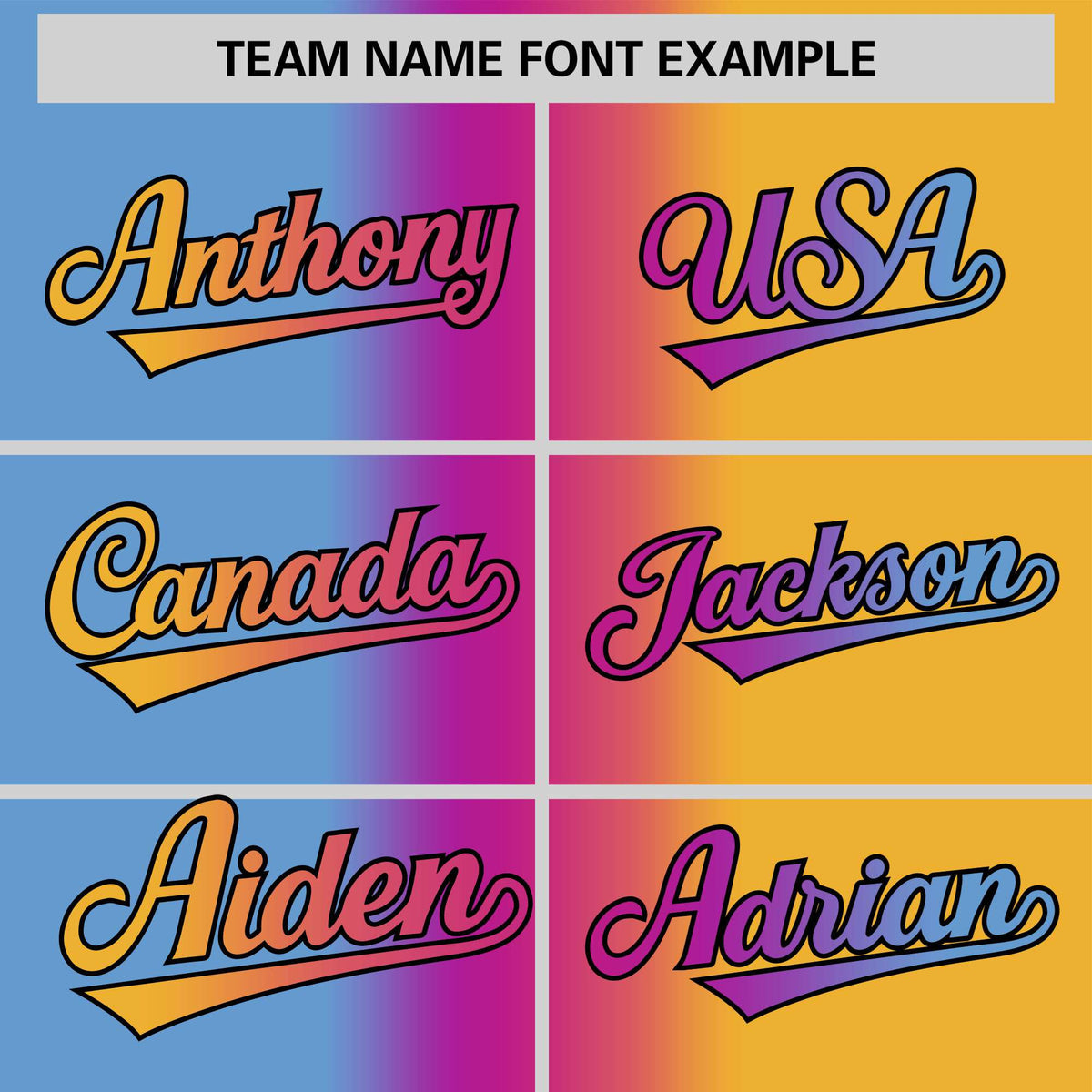 Custom Light Blue Pink-Yellow Gradient Style Authentic Baseball Jersey