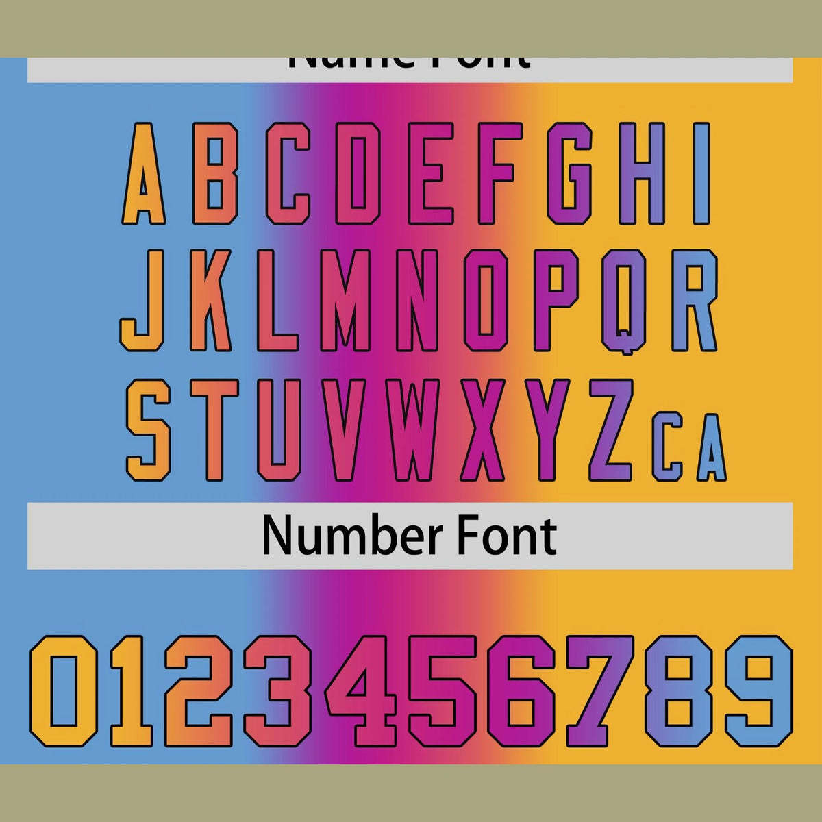 Custom Light Blue Pink-Yellow Gradient Style Authentic Baseball Jersey